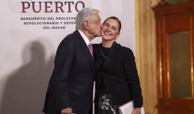 Él debe estar donde quiere: Gutiérrez Müller sobre jubilación de AMLO en Palenque