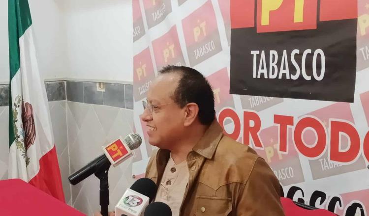 Da PT Tabasco beneficio de la duda a Efraín Morales, como próximo titular de Conagua