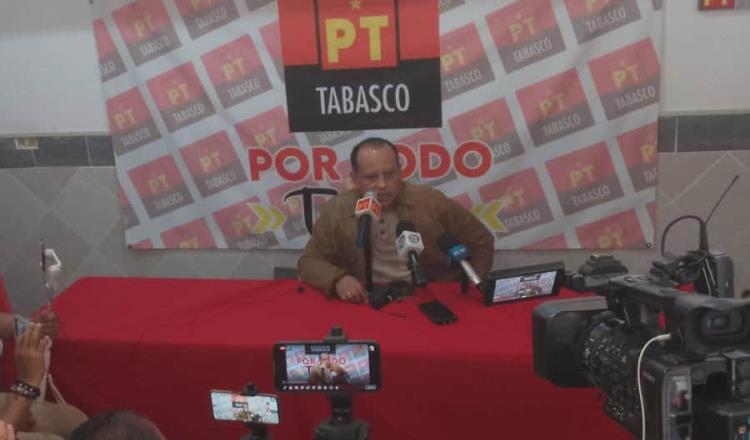 No llegaron a aprobación de reforma Judicial, porque se quedaron "varados" en Veracruz: PT Tabasco