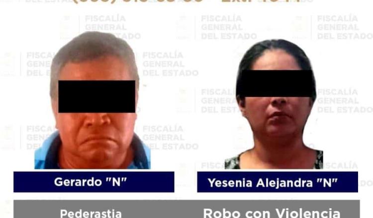 Detiene FGE a pareja por violación