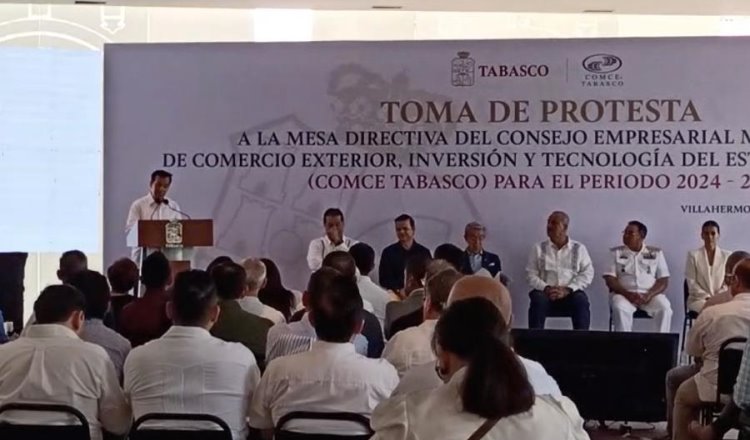 Reactivan en Tabasco el Consejo Empresarial de Comercio Exterior