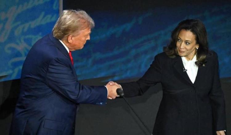 Trump rechaza otro debate con Kamala Harris