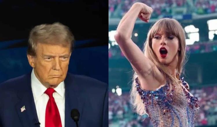 Expresa Trump que odia a Taylor Swift por apoyo a Kamala