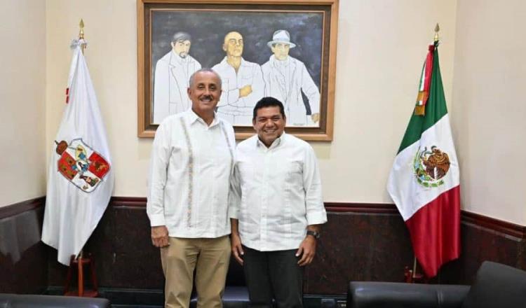 Continúa transición en Tabasco; Merino y May se reúnen en Palacio de Gobierno