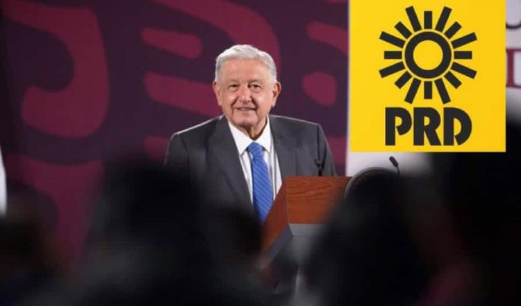 No celebro que el PRD haya perdido su registro": AMLO