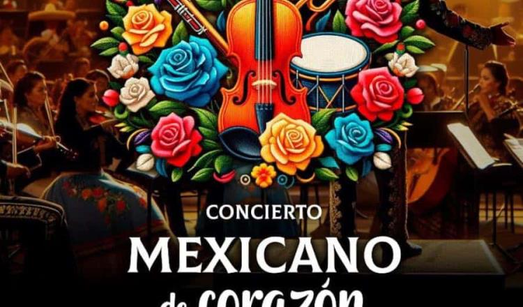 Filarmónica de Tabasco prepara concierto ´Mexicano de corazón´ en mes patrio