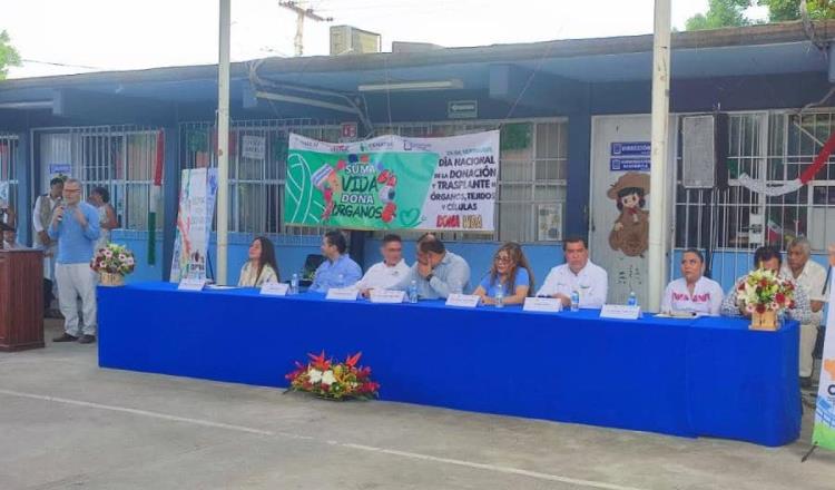 Tabasco, en el lugar 3 de personas inscritas como donantes voluntarios: Salud