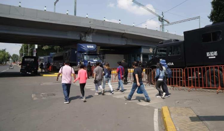 Blindan San Lázaro para la toma de posesión de Sheinbaum