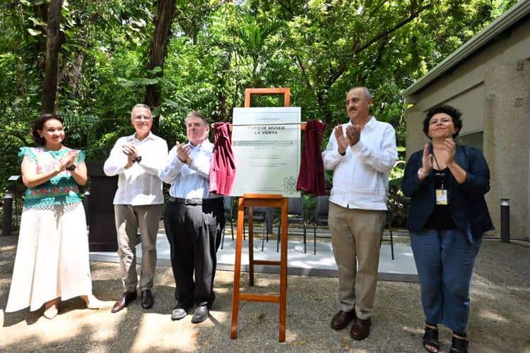 Inauguran Parque Museo La Venta tras su rehabilitación