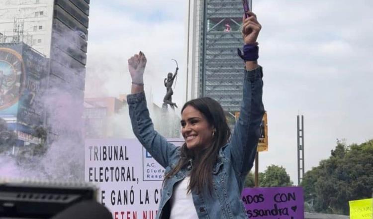 TEPJF ratifica triunfo de Alessandra Rojo en la Cuauhtémoc