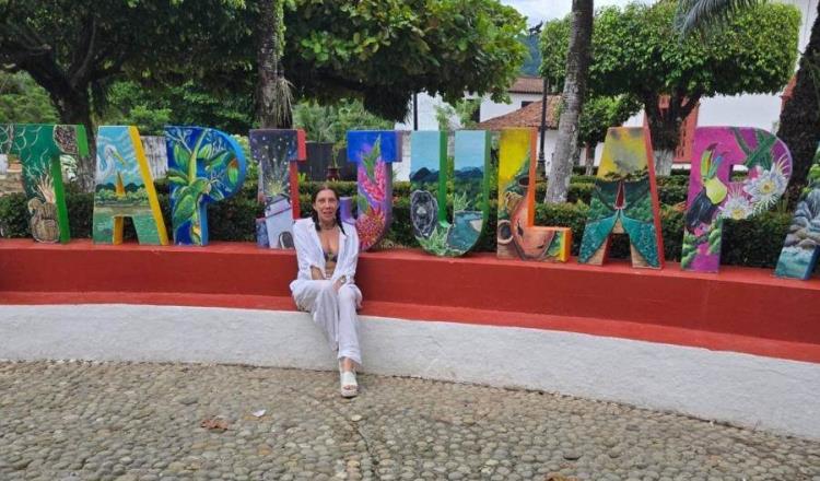 Cynthia Klitbo y Andrés Palacios también aterrizan en Tabasco; graban telenovela ´Amor Amargo´