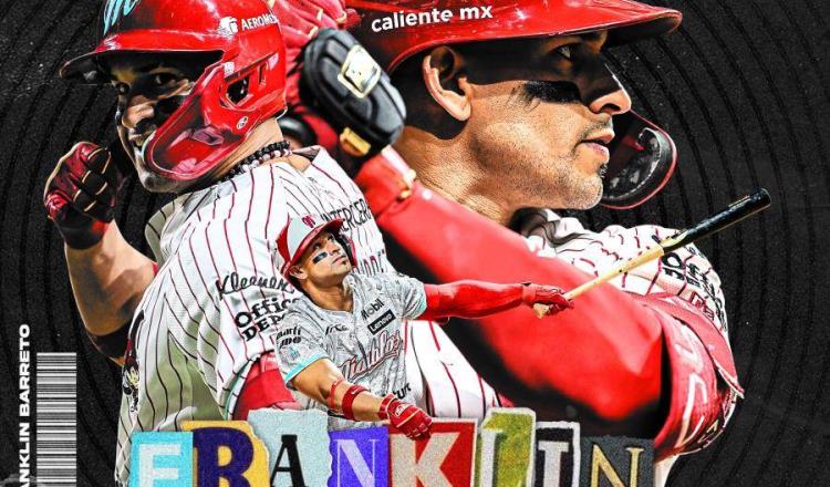 Franklin Barreto de Diablos Rojos, nombrado el Defensivo del Año de la LMB