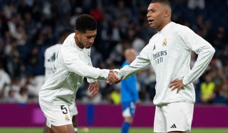 Mbappé causa baja del Real Madrid por lesión; podría perderse el clásico español