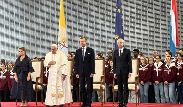 Inicia el 46º viaje apostólico del Papa Francisco en Luxemburgo y Bélgica