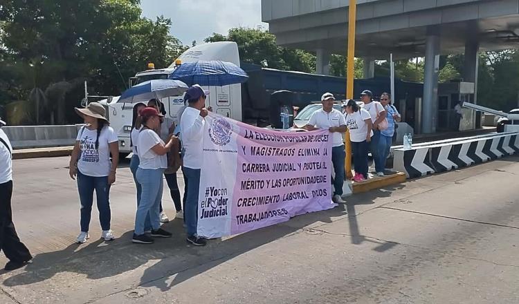 Advierte Poder Judicial posible movilización en toma de protesta de May