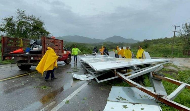 ´John´ deja 5 muertos en Guerrero y más de 700 viviendas afectadas