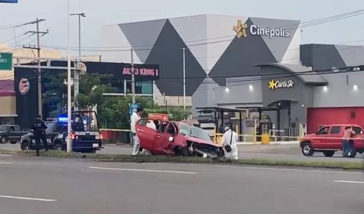 Se registran al menos 5 accidentes en Villahermosa; una persona falleció