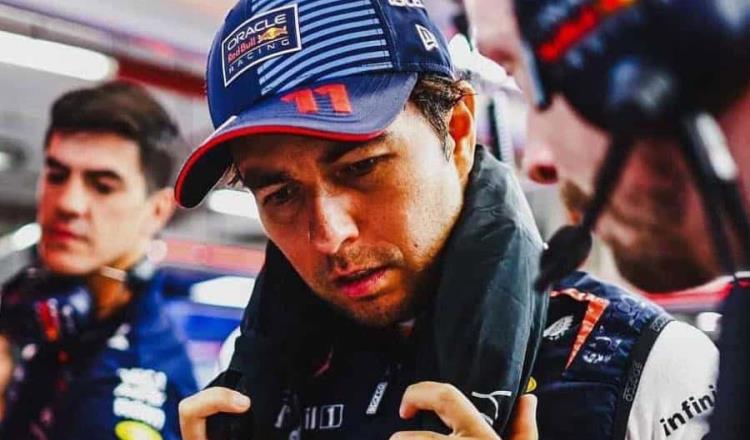 Con escena de película, ironiza Checo por rumores de su retiro de la F1