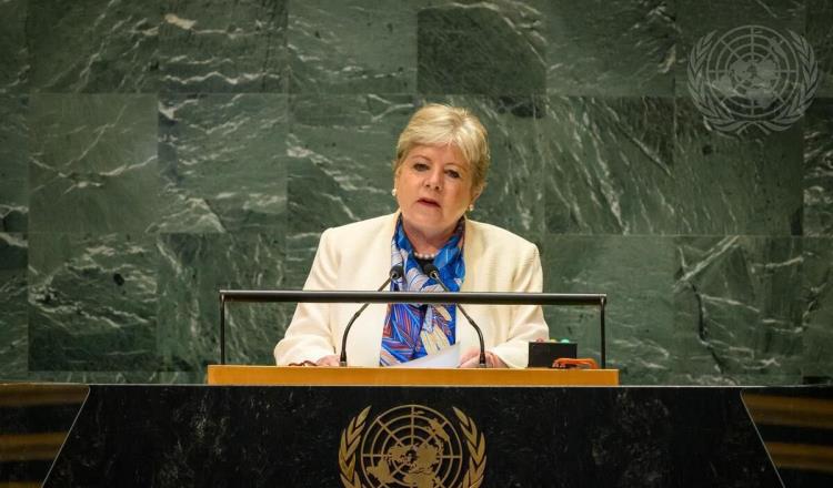 Bárcena pide ante la ONU no olvidar ni normalizar asalto a embajada de México en Ecuador