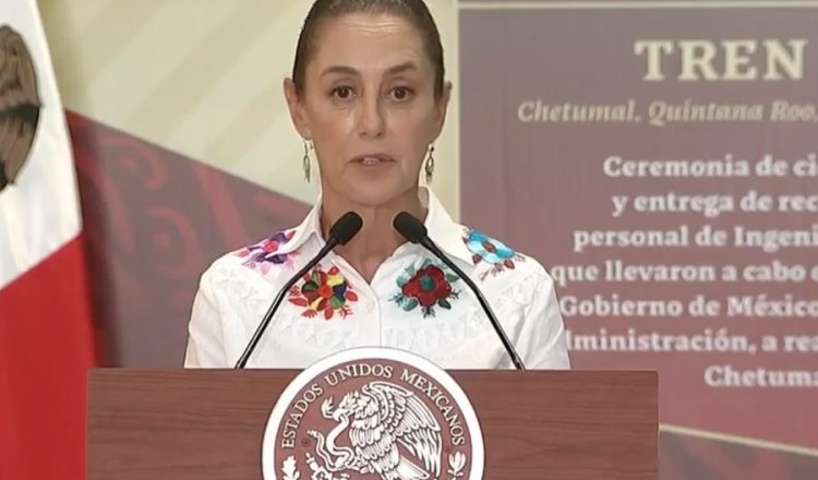 "Es el mejor presidente que ha tenido México", Sheinbaum en despedida de AMLO y asegura estar lista y fuerte para asumir