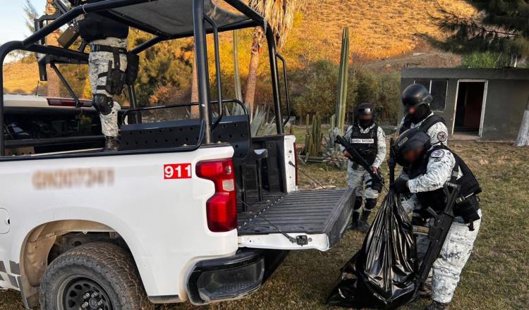 Aseguran cargamento con 60 kilos de cristal en Tijuana