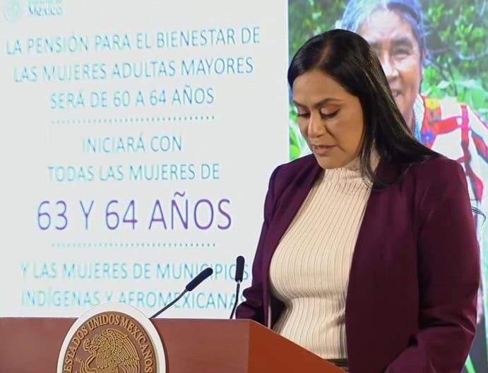 7 de octubre inicia registro a la pensión para mujeres de 60 a 64 años 