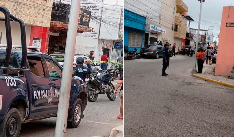 Asesinan a balazos a dueño de local de comida en Comalcalco