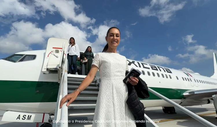 Usaré "puro vuelo comercial"; de la Fuerza Aérea solo cuando sea necesario: Sheinbaum