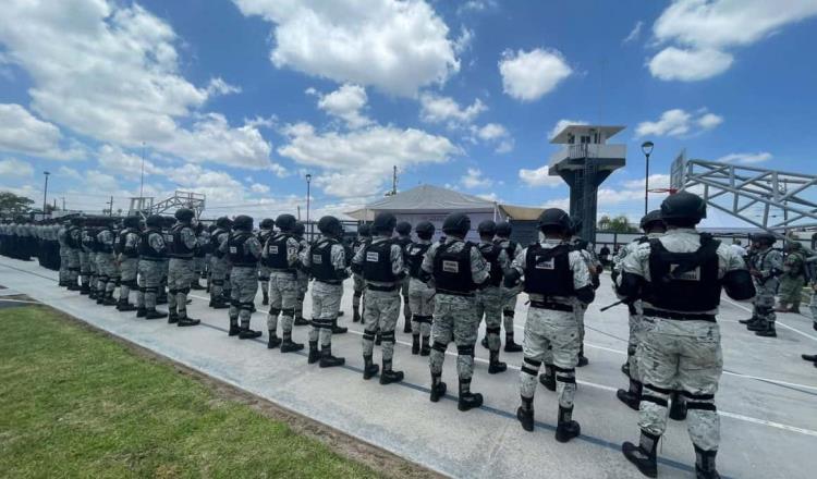 Despliegan a otros 590 elementos de la Guardia Nacional en Culiacán