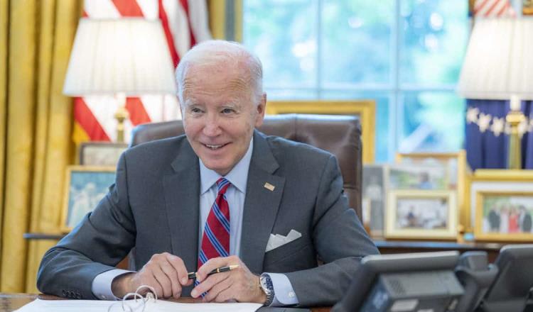 Conversa Sheinbaum con Biden por primera vez como presidenta