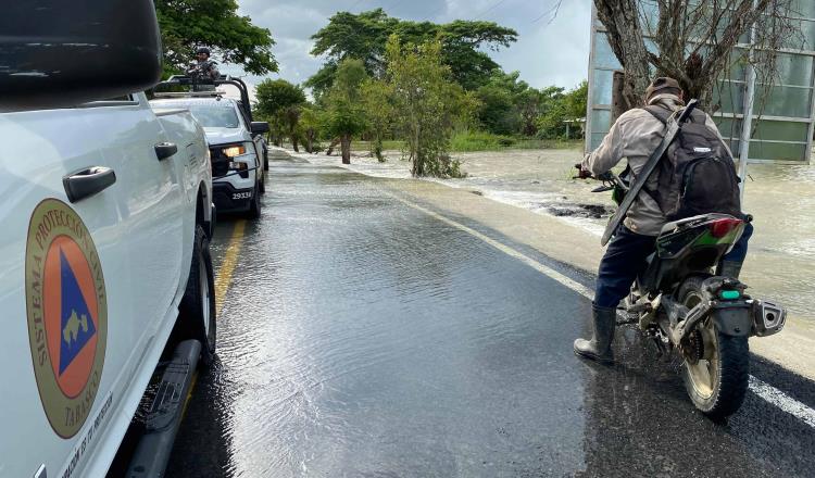 Se desborda río Pichucalco en Teapa y activan plan DN-III-E