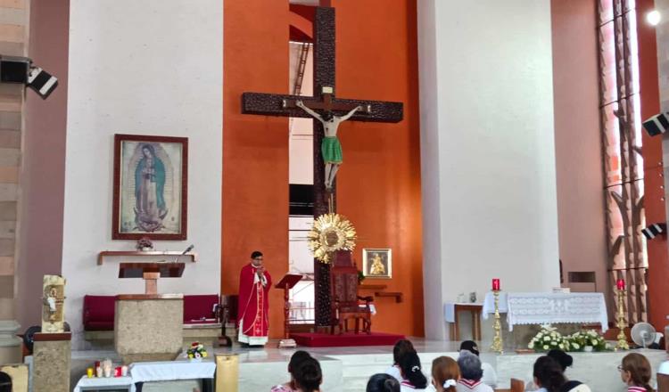 A semana de oración por la paz tras jornada violenta en la entidad, convoca Diócesis de Tabasco 