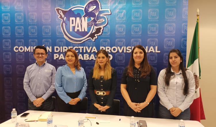 "Venimos a levantar al PAN Tabasco": Kathia Bolio, nueva dirigente provisional