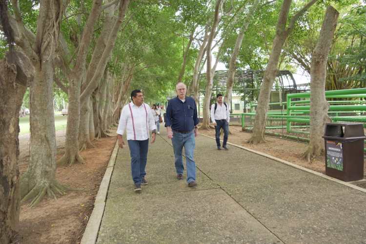 Titular de Sader visita Tabasco; se reúne con productores de cacao y ganaderos 