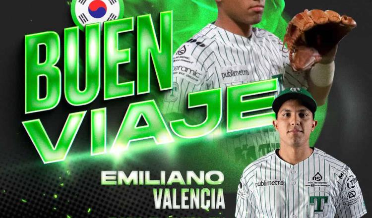 Pelotero de Olmecas participará en torneo en Corea del Sur con demás prospectos de LMB