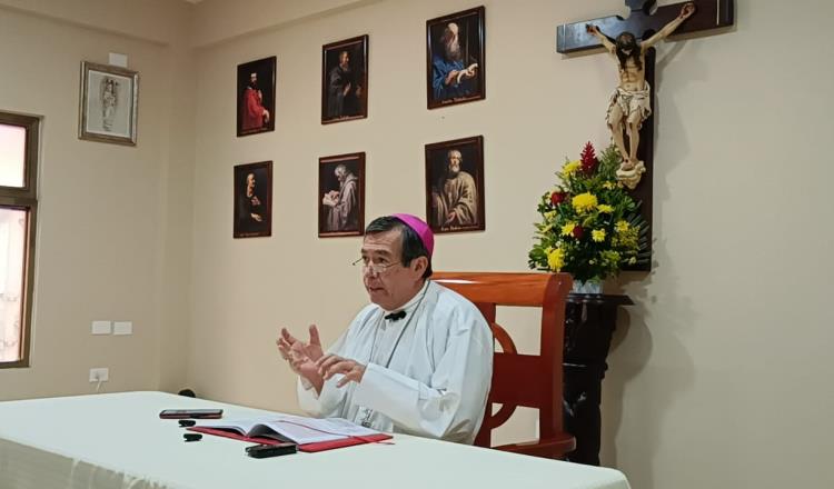 Arma de Iglesia para defenderse de inseguridad es la oración: Obispo