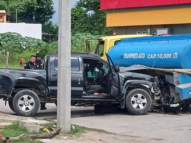 Balacera en Paraíso deja 4 detenidos y armas largas aseguradas