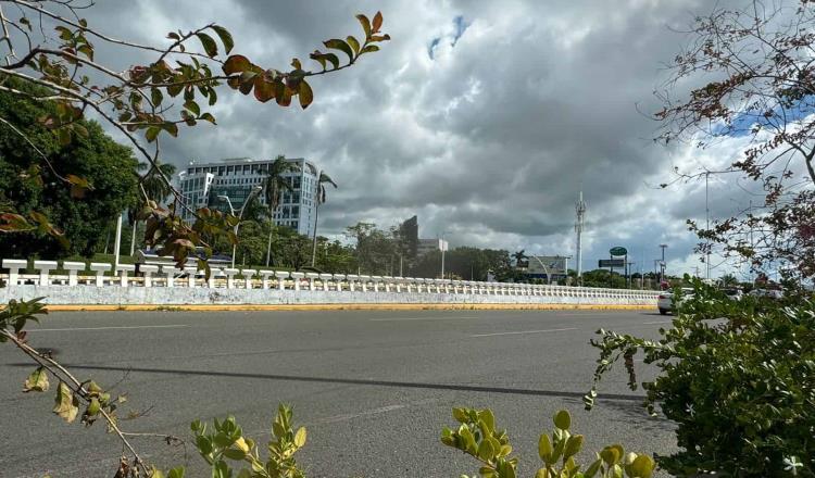 Lluvias menores a los 25 mm se esperan para este domingo en Tabasco