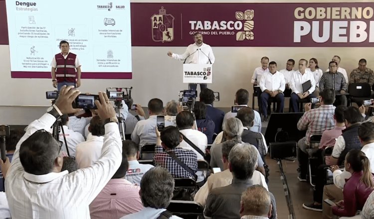 Tabasco 6to lugar en casos de dengue y 4to en defunciones