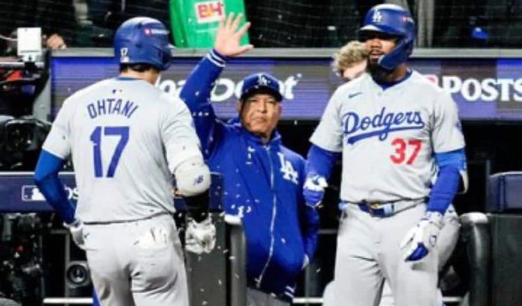 Dodgers se pone a un juego de la Serie Mundial tras vencer 10-2 a Mets