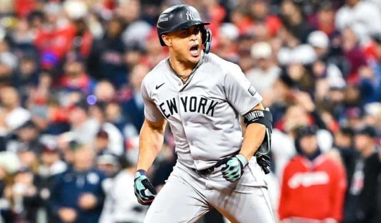 Yankees regresa y se pone a un juego de ir a la Serie Mundial tras ganar 8-6 sobre Cleveland