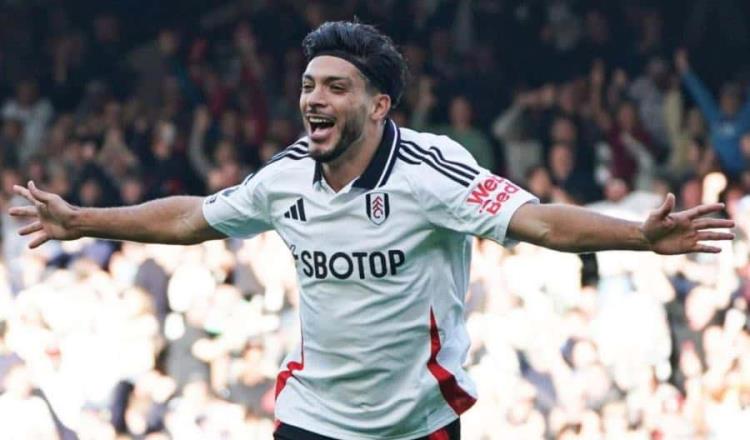 Raúl Jiménez sigue su racha goleadora con el Fulham, pero caen ante el Aston Villa 3-1