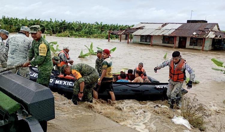 600 viviendas afectadas por las lluvias en 4 municipios: Gobierno