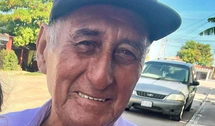 Buscan a don Ángel Mario de 70 años desaparecido en Macuspana