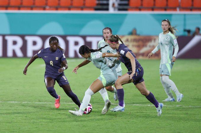 Eliminan a México en la Copa del Mundo Sub-17 femenil al caer vs Inglaterra 4-2