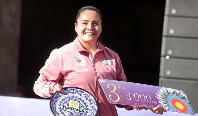 Mexicana Dafne Quintero gana 3er lugar en Copa del Mundo de Tiro con Arco