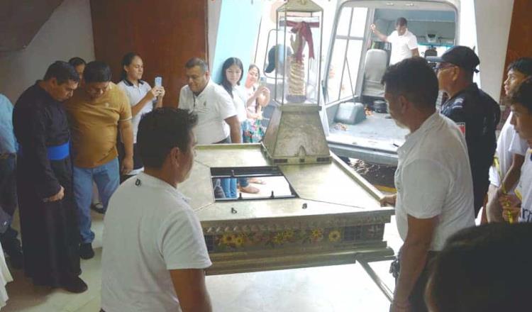 Reliquia de San Judas Tadeo visita por segunda vez Tabasco