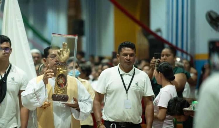 Reliquia de San Judas hará hoy su último recorrido por Tabasco