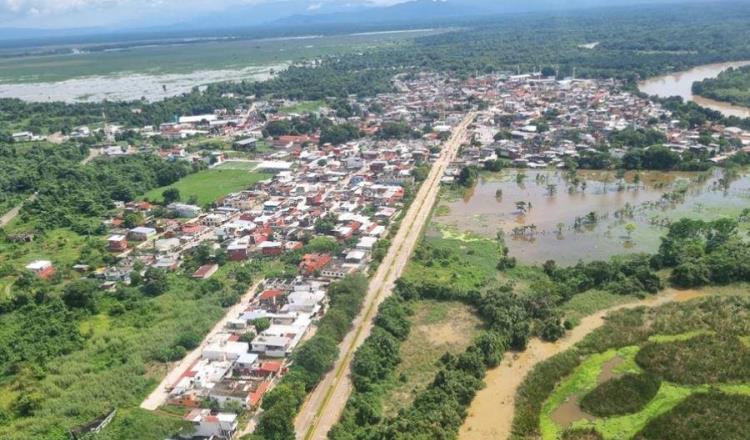 Vigilan zona de Pantanos, Ríos y Sierra ante posibles efectos de "Sara" y Frente Frío 9 en Tabasco