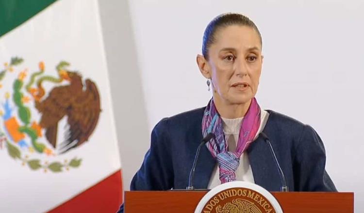 Responsabiliza Presidenta a Poder Judicial de demanda de EE. UU. a México por adeudo de Tv Azteca